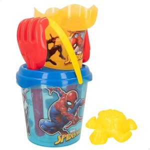 Conjunto de Balde de Praia Homem-Aranha Marvel